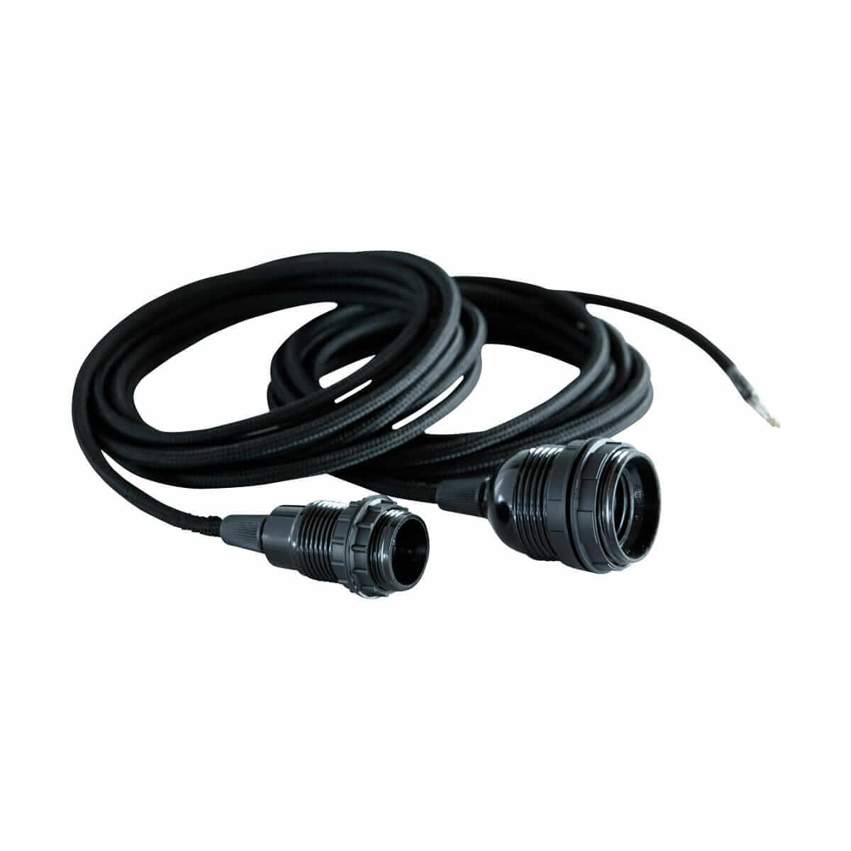 Textilní kabel černý