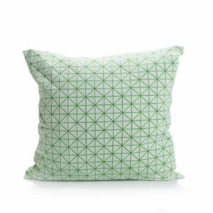 Polštář Geo Origami Green