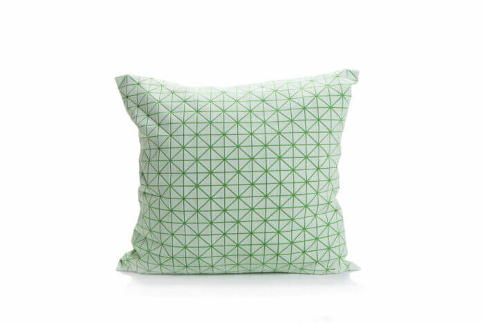 Polštář Geo Origami Green