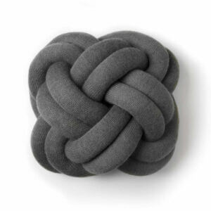 Polštář Knot šedý