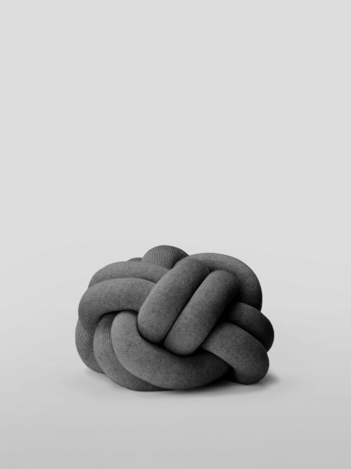Polštář Knot šedý