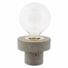 Betonová stolní lampa Pin