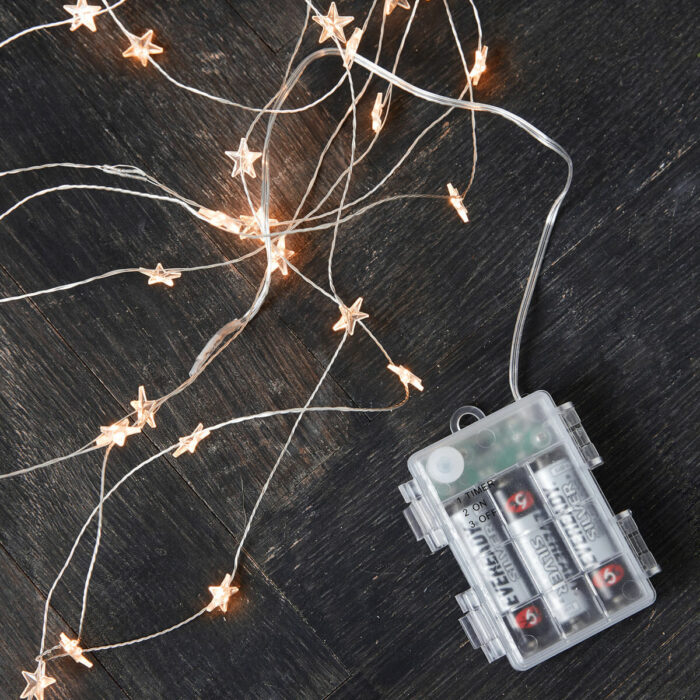 Světelný řetěz hvězdy, 100 LED