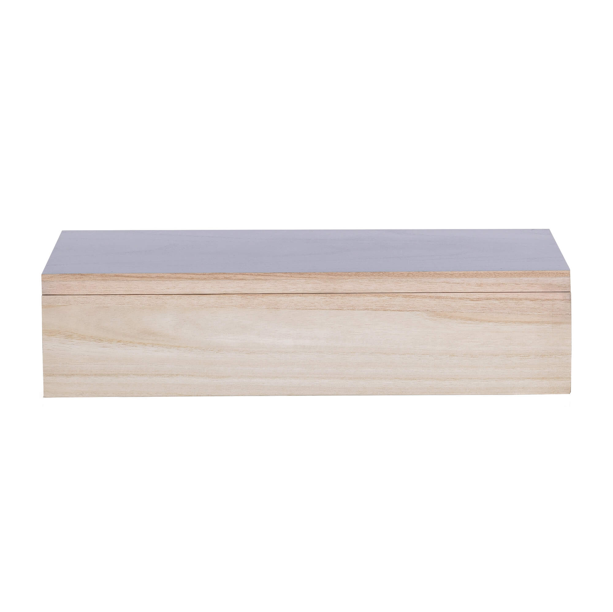 Dřevěná úložná krabice