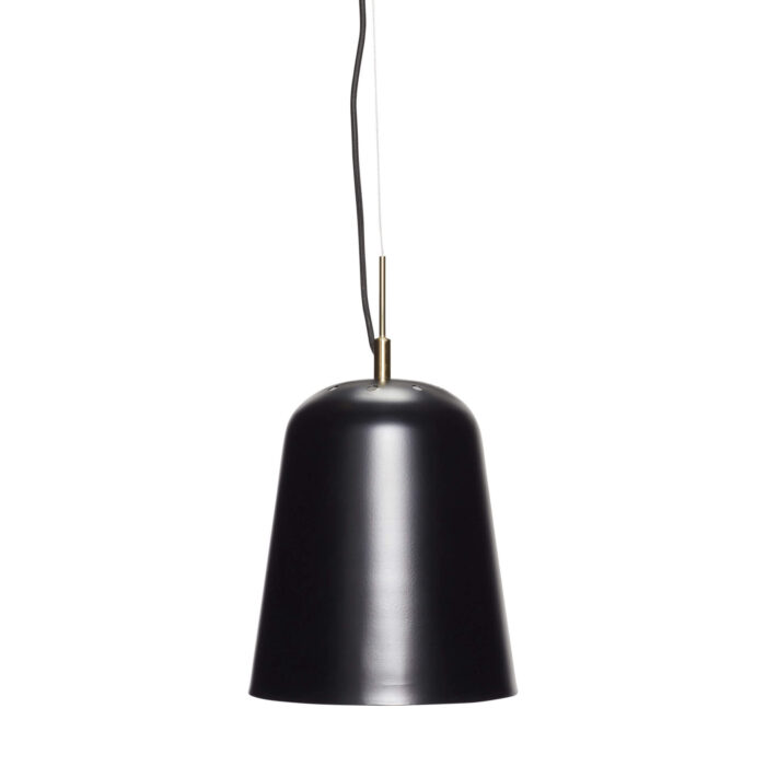 Závěsné kovové svítidlo Black