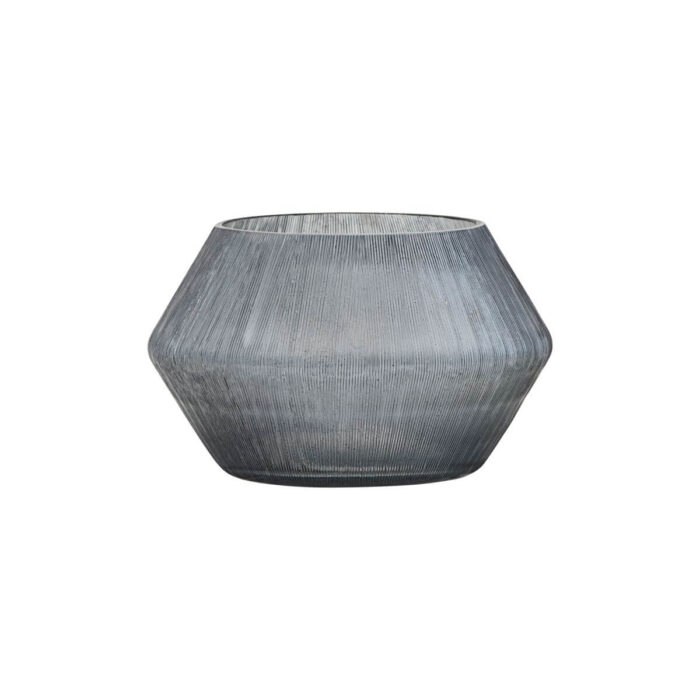 SSkleněný svícen Grey Light