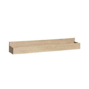 Dřevěná police na fotky 60 cm