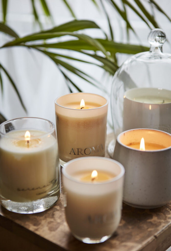 Vonná svíčka Aroma hruška a zázvor
