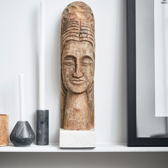 Dřevěná dekorace Mindful